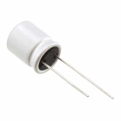 Kondensator o średnicy 10 mm Aluminiowy polimer Odporność na ciepło RNS1E470MDN1PH