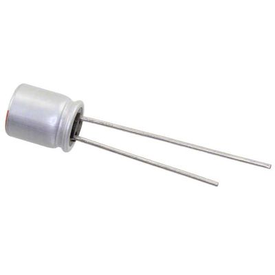8mm Długość Polar Aluminium Polimerowy Kondensator RS80J331MDNASQ Radialne zakończenie
